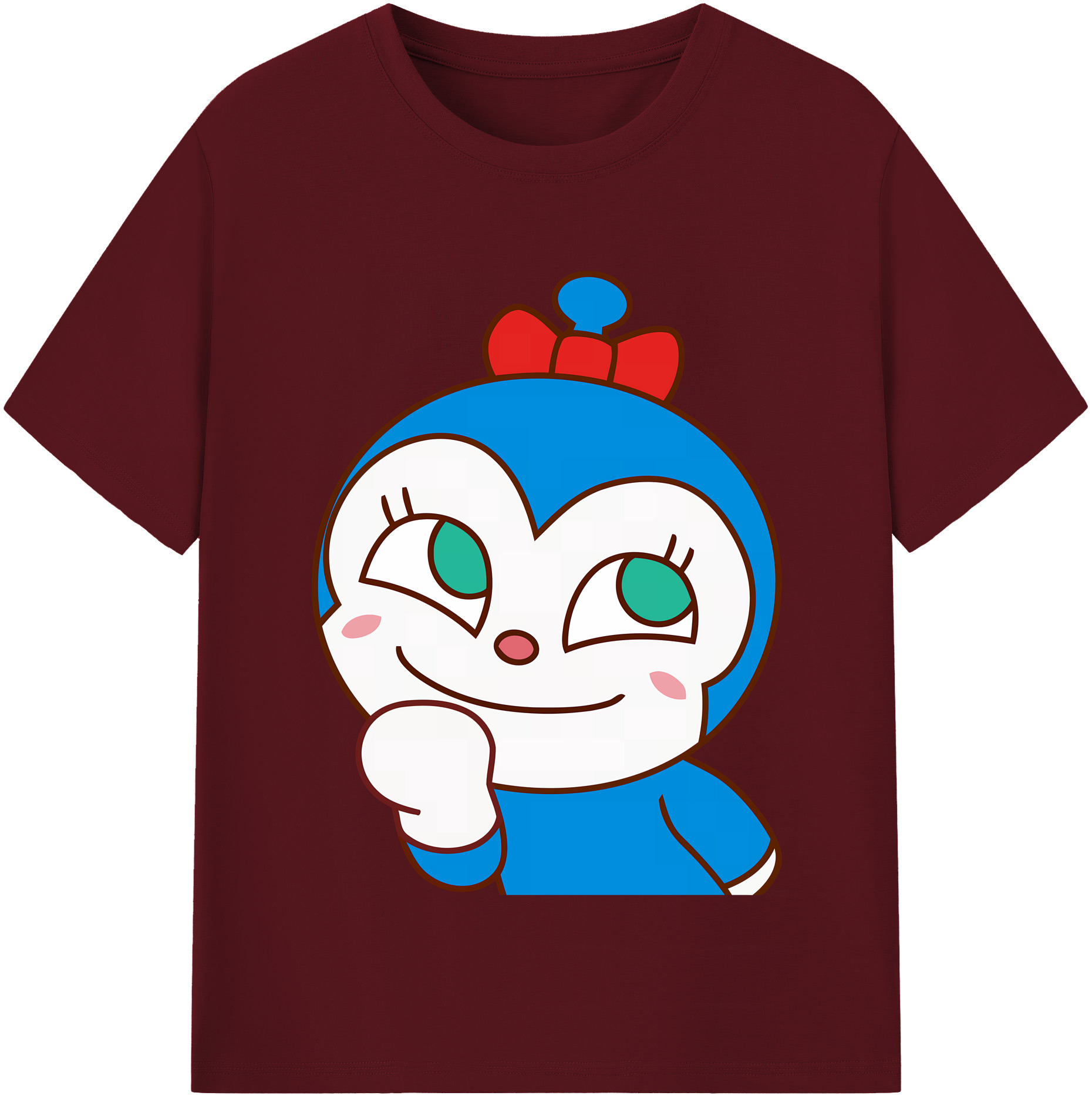 （画像用） アンパンマン Anpanman 綿100％半袖Tシャツ（フロントプリント）